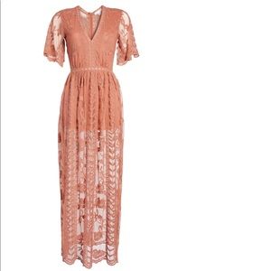 Socialite Lace Overlay romper